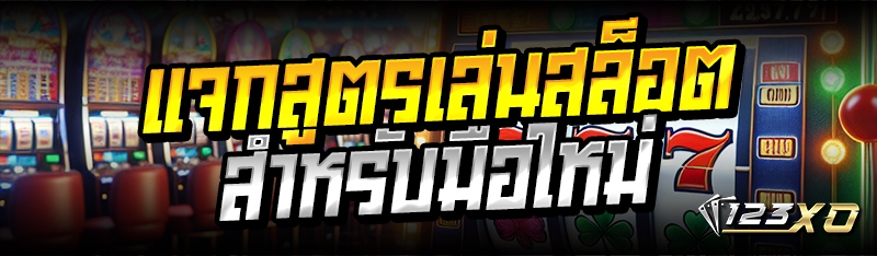 แจกสูตรเล่นสล็อตสำหรับมือใหม่